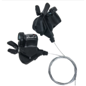 Манетки Microshift Mezzo TS39-8 3x8sp 21