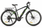 картинка Велогибрид Eltreco Ultra Max Pro (черно-зеленый) 22 Твоя Стихия