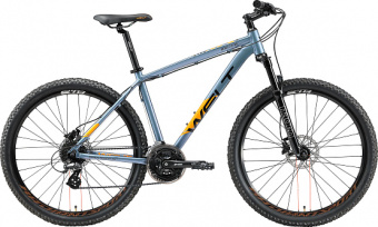 картинка Велосипед Welt Ridge 2.0 HD 27 (metal blue) 21 Твоя Стихия