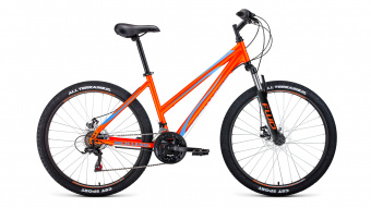 картинка Велосипед Forward Iris 2.0 Disc 26 W (оранжевый) 21 Твоя Стихия