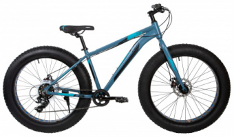 картинка Велосипед Foxx Fatbike Buffalo 26" (синий) 21 Твоя Стихия