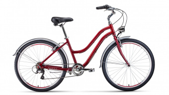 картинка Велосипед Forward Evia Air 1.0 26 W (красный/белый) 21 Твоя Стихия
