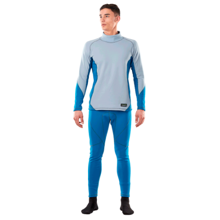 Термобелье Dragonfly Polartec высокий ворот (blue/grey) 22