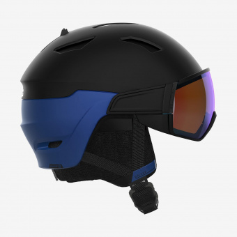 Шлем Salomon Driver (black/estate/blue/solar) 22
