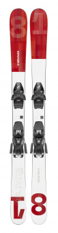 Г/лыжи Head Oblivion Jr+SX 7.5 GW CA BR.90 (white/red) 23 