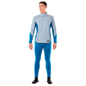 Термобелье Dragonfly Polartec высокий ворот (blue/grey) 22