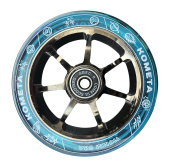 Колесо Комета Старт (прозр.синий/хром.черный) 21