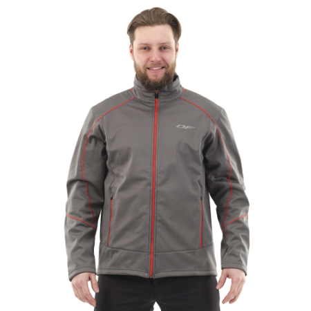 Толстовка Dragonfly Explorer (grey/red) 22